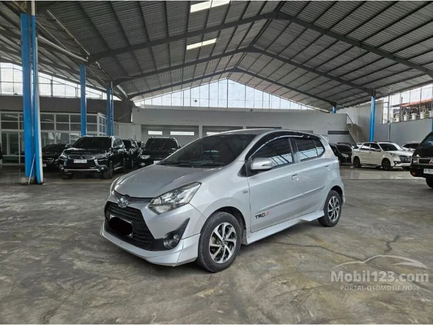 Jual Mobil Toyota Agya 2019 TRD 1.2 di Sumatera Utara Automatic Hatchback Silver Rp 142.000.000
