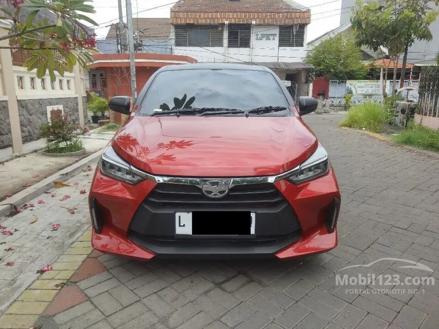 Jual Mobil Toyota Agya 2023 G 1.2 di Jawa Timur Automatic Hatchback Merah Rp 172.000.000
