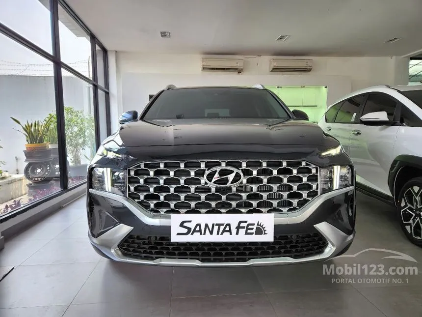 Jual Mobil Hyundai Santa Fe 2024 Signature 2.5 di DKI Jakarta Automatic SUV Abu