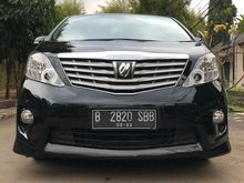 2011 Toyota Alphard 2,4S ALESS AT HITAM ODO 43RB
