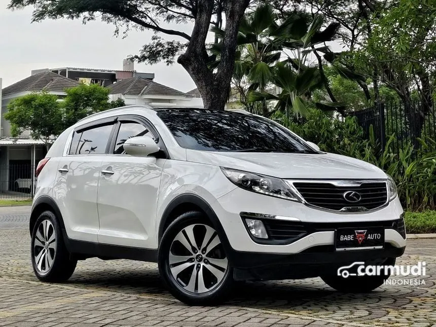 Jual Mobil KIA Sportage 2013 EX 2.0 di Banten Automatic SUV Putih Rp 140.000.000