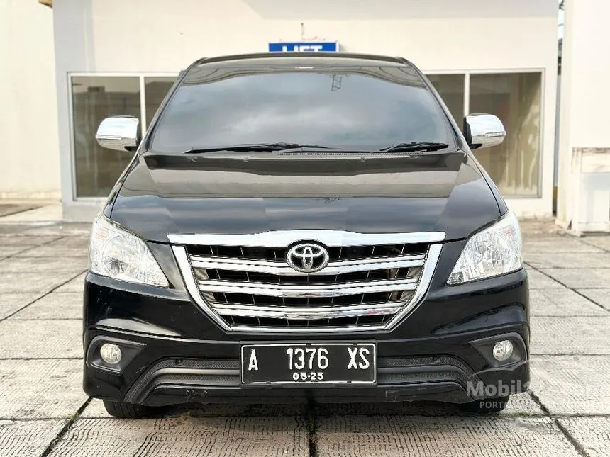 Jual Mobil Toyota Kijang Innova 2015 G 2.0 di DKI Jakarta Manual MPV Hitam Rp 185.000.000
