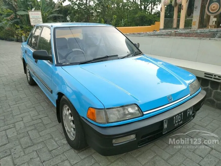 Jual Mobil Honda Civic 1989 1.5 di Jawa Timur Manual Sedan Biru Rp 33.000.000