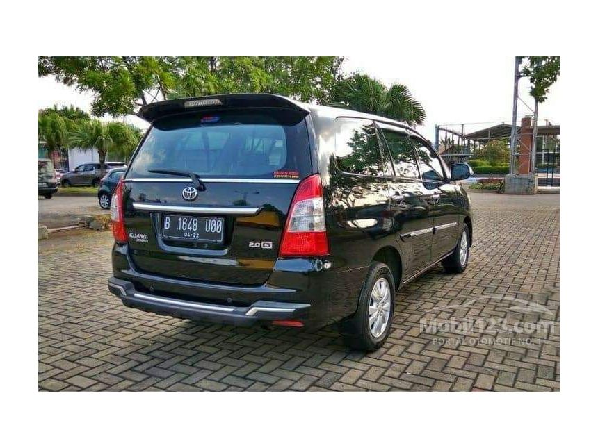 Jual Mobil Toyota Kijang Innova 2012 G 2.0 di DKI Jakarta Manual MPV 