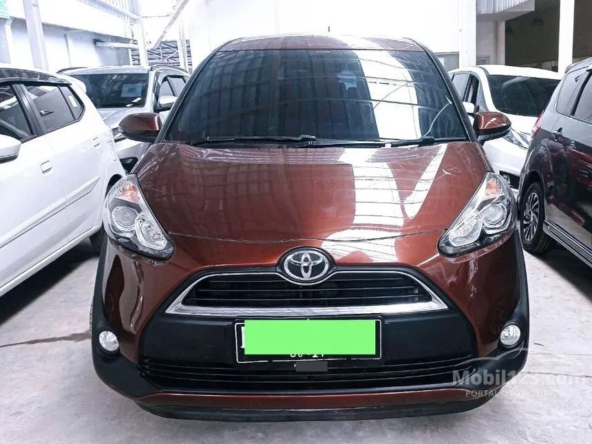 Jual Mobil Toyota Sienta 2017 V 1.5 di Banten Automatic MPV Coklat Rp 167.000.000