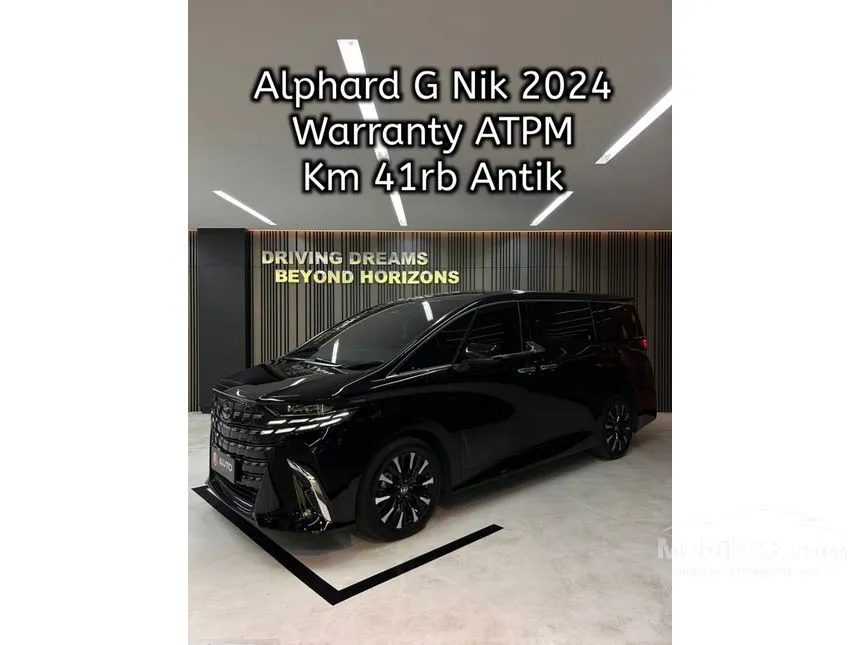 2024 Toyota Alphard G (Premium Color) MPV