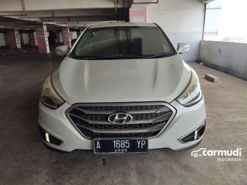 Jual Mobil Hyundai Tucson 2014 GLS 2.0 di Banten Automatic SUV Abu