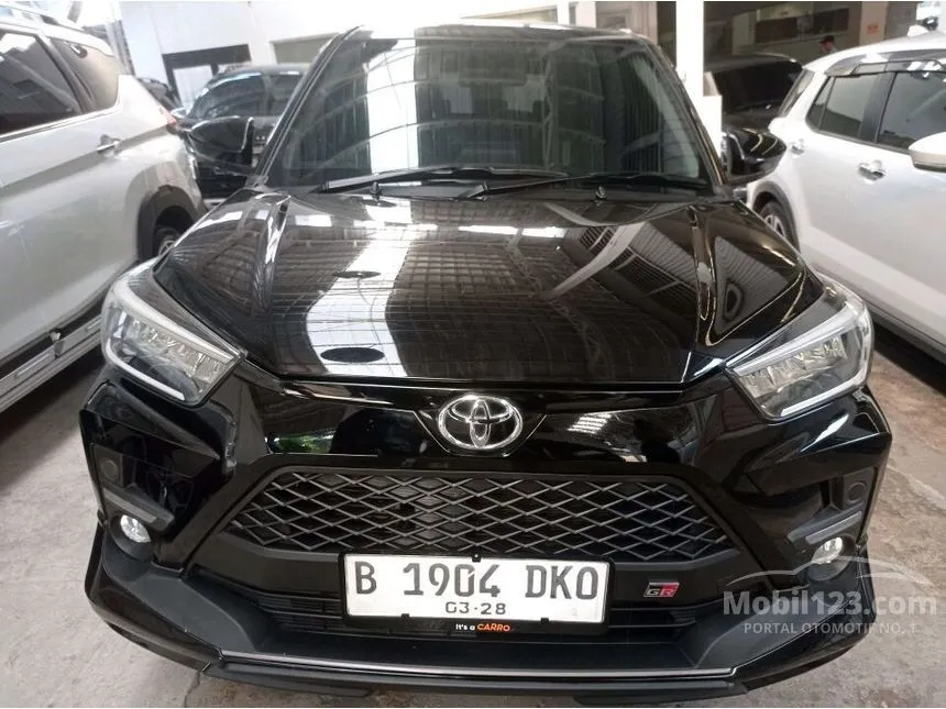 Jual Mobil Toyota Raize 2022 GR Sport 1.0 di Jawa Barat Automatic Wagon Hitam Rp 215.000.000