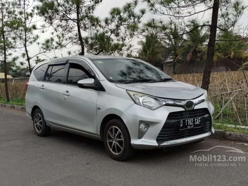 Jual Mobil Toyota Calya 2017 G 1.2 di Jawa Barat Automatic MPV Silver Rp 118.000.000