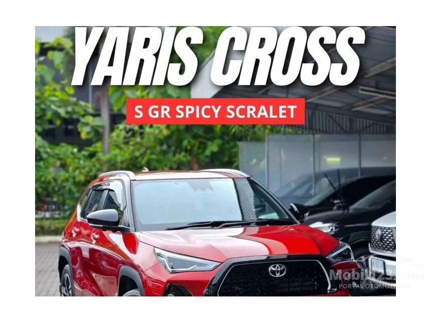 Jual Mobil Toyota Yaris Cross 2023 S 1.5 di DKI Jakarta Automatic Wagon Merah Rp 353.900.000