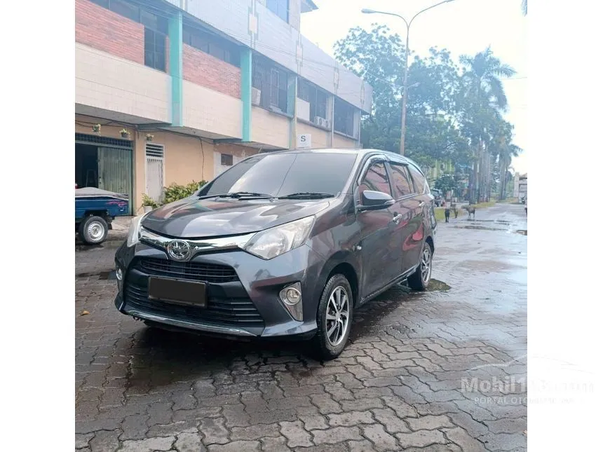 Jual Mobil Toyota Calya 2017 G 1.2 di Banten Automatic MPV Abu