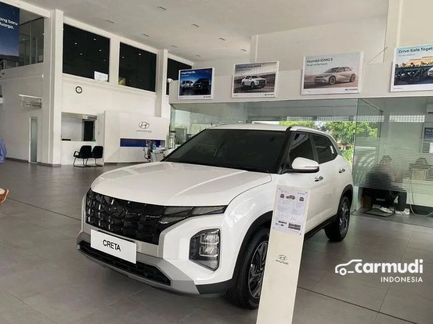 Jual Mobil Hyundai Creta 2024 Style 1.5 di DKI Jakarta Automatic Wagon Putih Rp 383.800.000