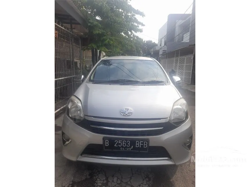 Jual Mobil Toyota Agya 2015 G 1.0 di DKI Jakarta Manual Hatchback Silver Rp 85.000.000