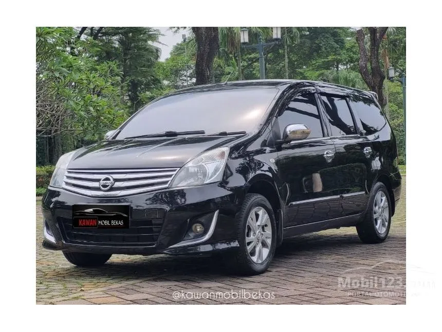 Jual Mobil Nissan Grand Livina 2013 XV 1.5 di DKI Jakarta Automatic MPV Hitam Rp 99.000.000