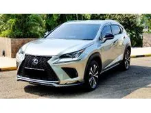 2017 Lexus NX300 2.0 F-Sport Wagon ATPM AT Abu Metalik - FIRST HAND - PERFECT CONDITION - NO KENDALA SIAP PAKAI