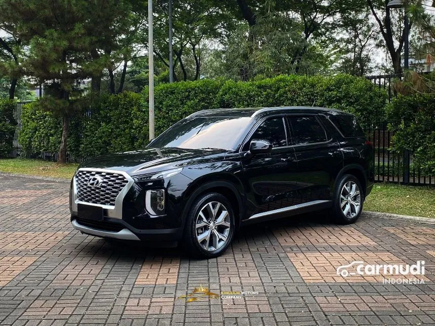Jual Mobil Hyundai Palisade 2021 Signature 2.2 di Banten Automatic Wagon Hitam Rp 699.000.000