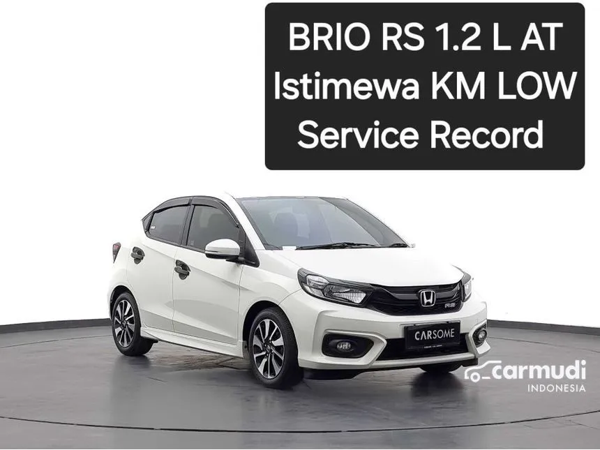 Jual Mobil Honda Brio 2021 RS 1.2 di Banten Automatic Hatchback Putih Rp 178.000.000