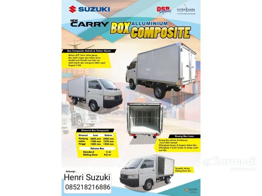 Jual Mobil Suzuki Carry 2024 FD 1.5 di Jawa Barat Manual Pick