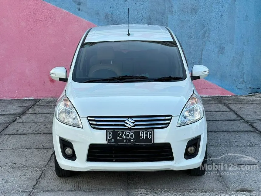 Jual Mobil Suzuki Ertiga 2015 GX 1.4 di DKI Jakarta Automatic MPV Putih Rp 120.000.000