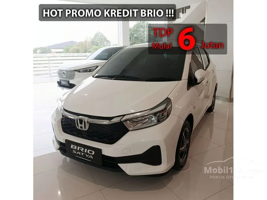 Jual Mobil Honda Brio 2024 E Satya 1.2 di DKI Jakarta Automatic Hatchback Putih Rp 154.900.000