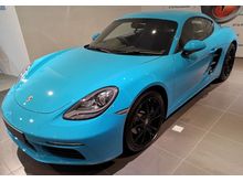 2016 Porsche 718 2.0 Cayman MIAMI BLUE