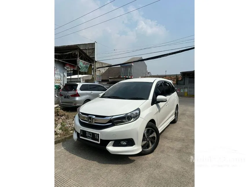 Jual Mobil Honda Mobilio 2019 E 1.5 di Banten Automatic MPV Putih Rp 166.000.000