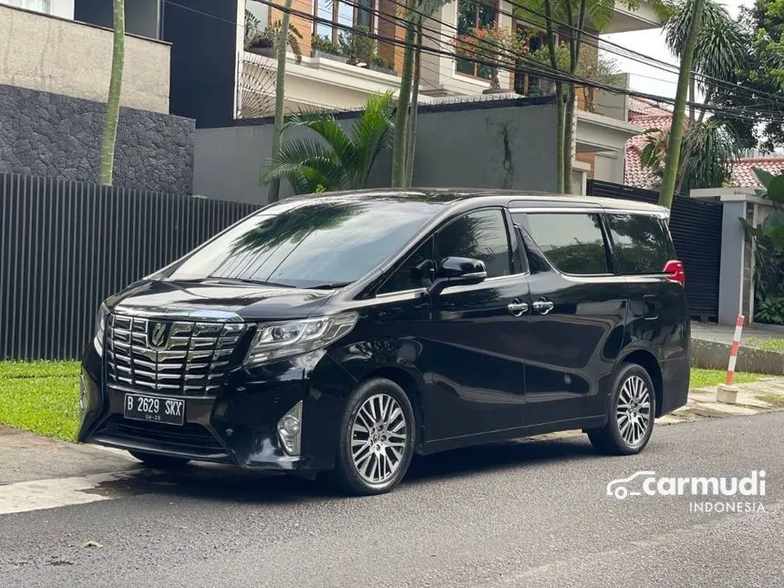 2016 Toyota Alphard X MPV