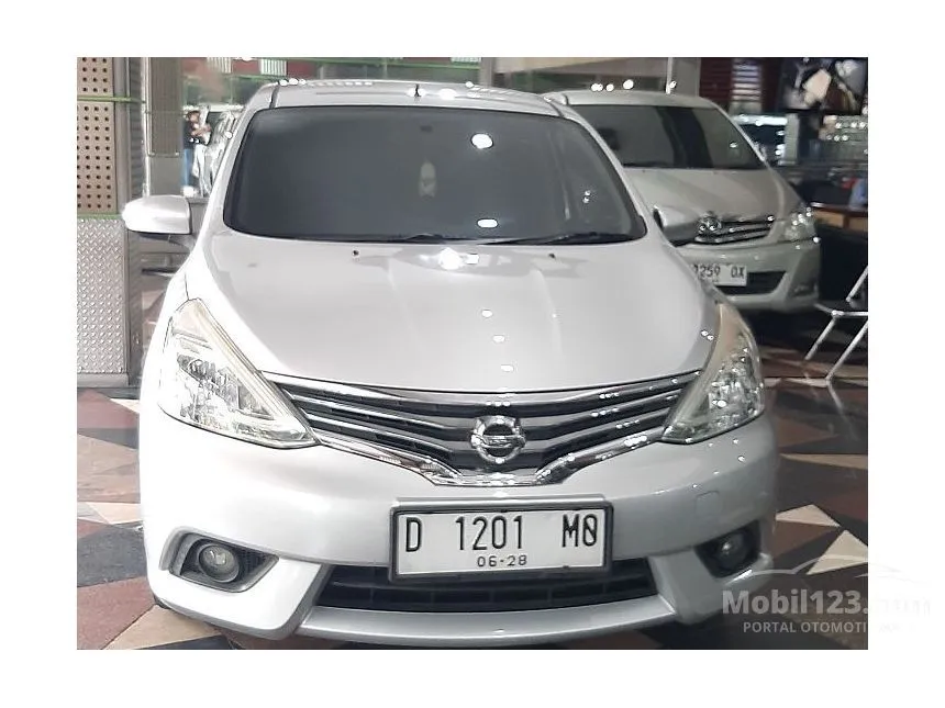 Jual Mobil Nissan Grand Livina 2016 XV 1.5 di Jawa Barat Manual MPV Silver Rp 118.000.000