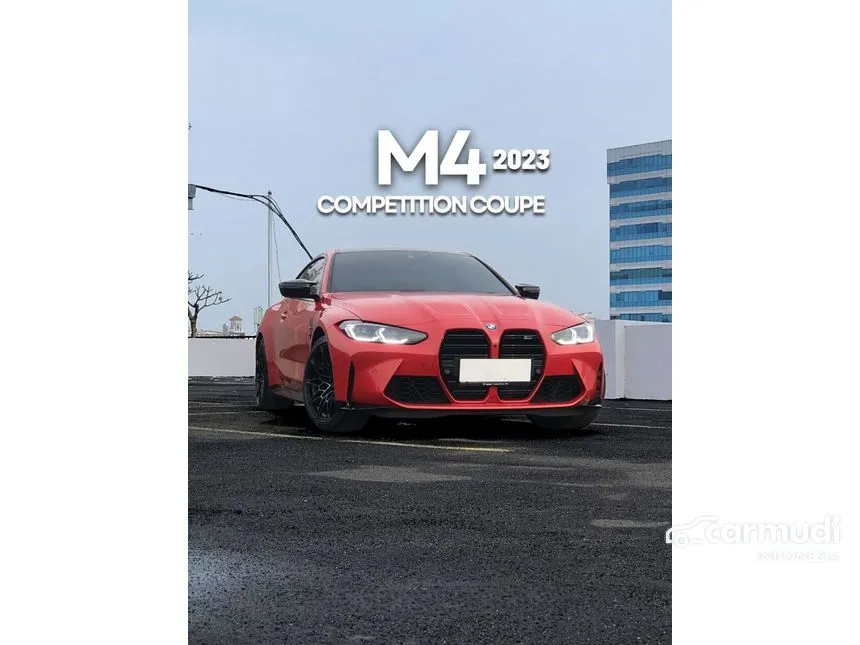 Jual Mobil BMW M4 2023 Competition 3.0 di DKI Jakarta Automatic Coupe Merah Rp 2.375.000.000