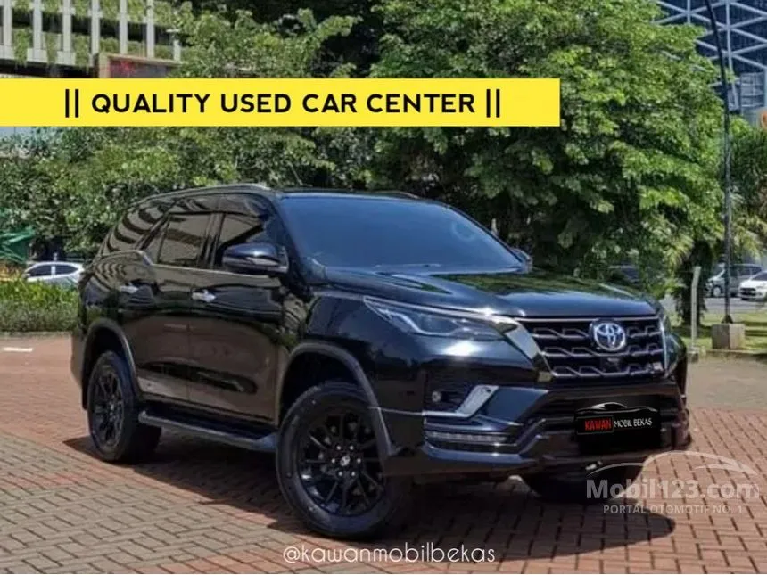 Jual Mobil Toyota Fortuner 2022 VRZ 4X2 2.8 di DKI Jakarta Automatic SUV Hitam Rp 499.000.000