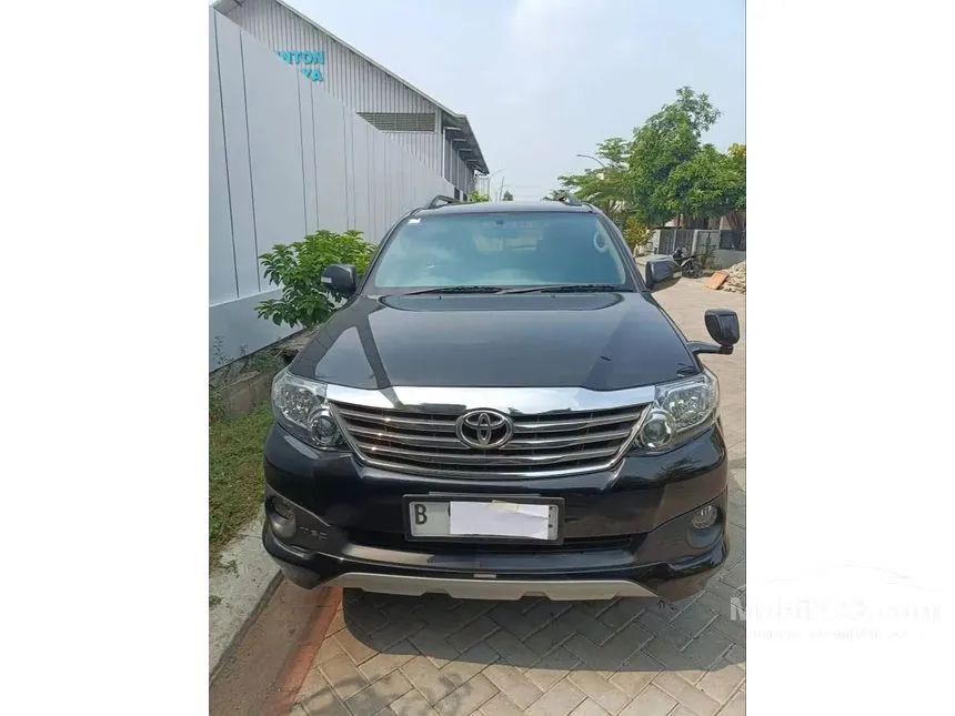 Jual Mobil Toyota Fortuner 2012 TRD G Luxury 2.7 di Banten Automatic SUV Hitam Rp 198.000.000