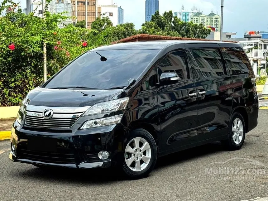 Jual Mobil Toyota Vellfire 2014 X 2.4 di DKI Jakarta Automatic Van Wagon Hitam Rp 429.000.000