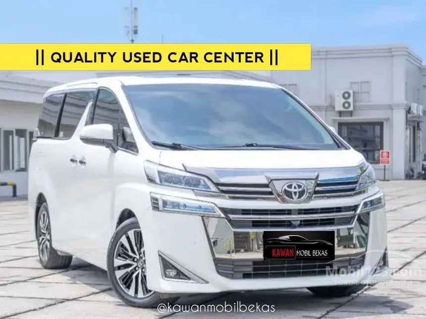 Jual Mobil Toyota Vellfire 2018 G 2.5 di DKI Jakarta Automatic Van Wagon Putih Rp 707.000.000