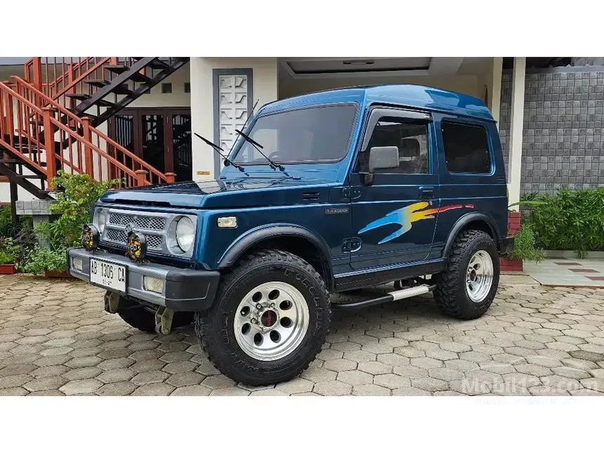 Jual Mobil Suzuki Katana 1996 GX 1.0 di Jawa Barat Manual Wagon Biru Rp 74.000.000