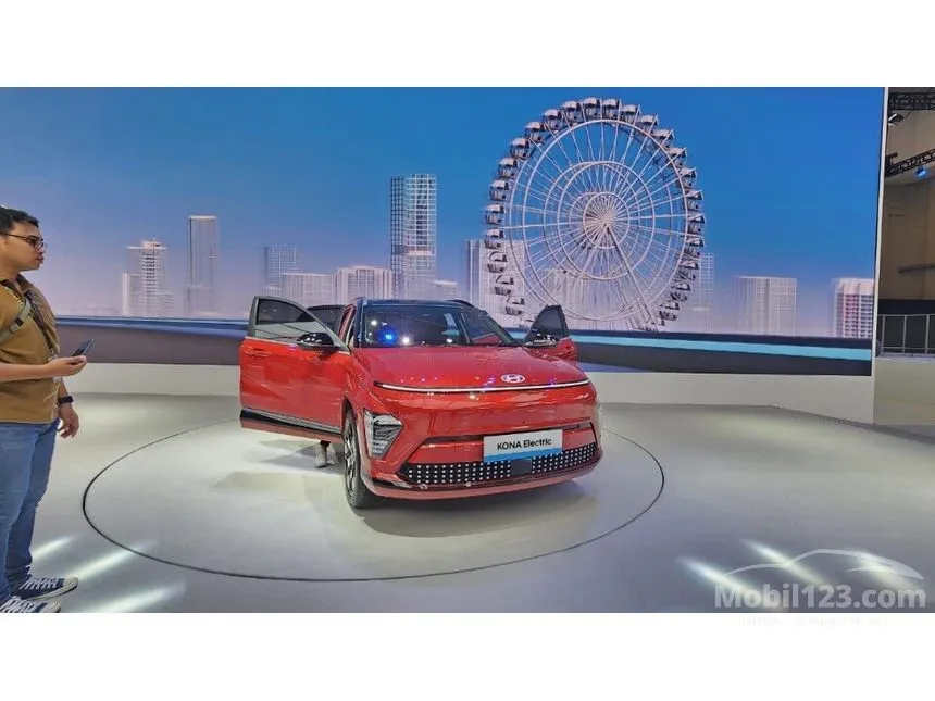 Jual Mobil Hyundai Kona 2024 Electric Prime Long Range di DKI Jakarta Automatic Wagon Merah Rp 590.000.000