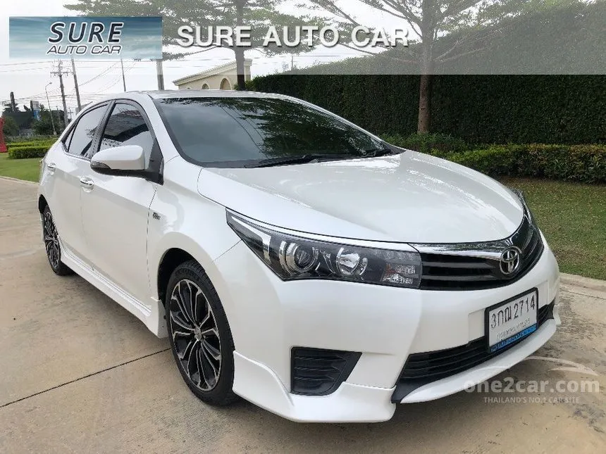 2014 Toyota Corolla Altis ESPORT Sedan