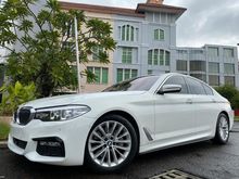 2017 BMW 530i 2.0 Luxury Sedan Reg.2018 White On Black Km30rb Record ATPM Wrnty5Thn TDP.225JT