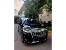2022 Toyota Alphard 2.5 G MPV Black on Beige Odo 40 Rb (TERMURAH)