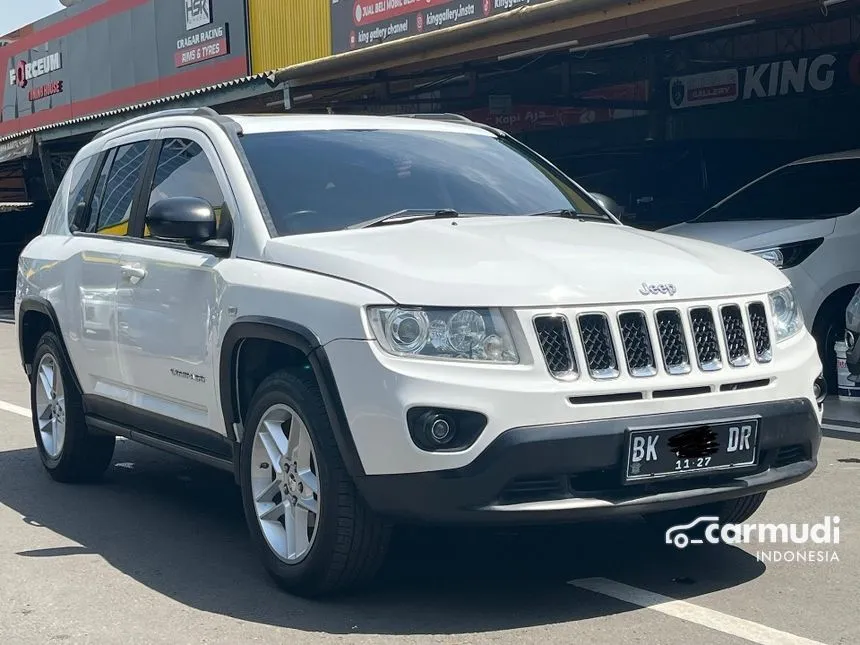 Jual Mobil Jeep Compass 2013 Limited 2.4 di DKI Jakarta Automatic SUV Putih Rp 196.000.000