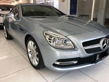 2013 Mercedes-Benz SLK200 1.8 CGI Convertible (R172) Magic Sky Km 13rb Rawatan Benz Resmi Dari Baru Plat BANDUNG Pajak Stnk Sd Juni 2021 Full Orisinil