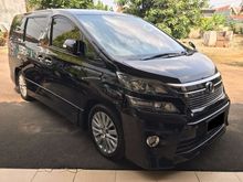 2012 Toyota Vellfire 2.4 ZG