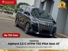 2022 Toyota Alphard 2.5 G MPV ATPM TSS Pilot Seat 2022/2023 [ GARANSI 5TH ]