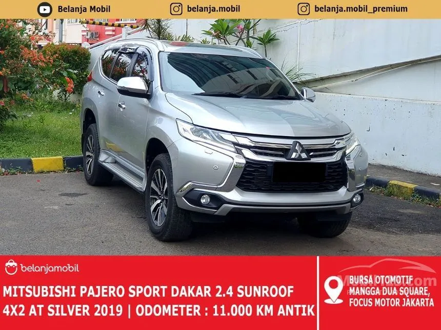 Jual Mobil Mitsubishi Pajero Sport 2019 Dakar 4X2 2.4 di DKI Jakarta Automatic SUV Silver Rp 432.000.000