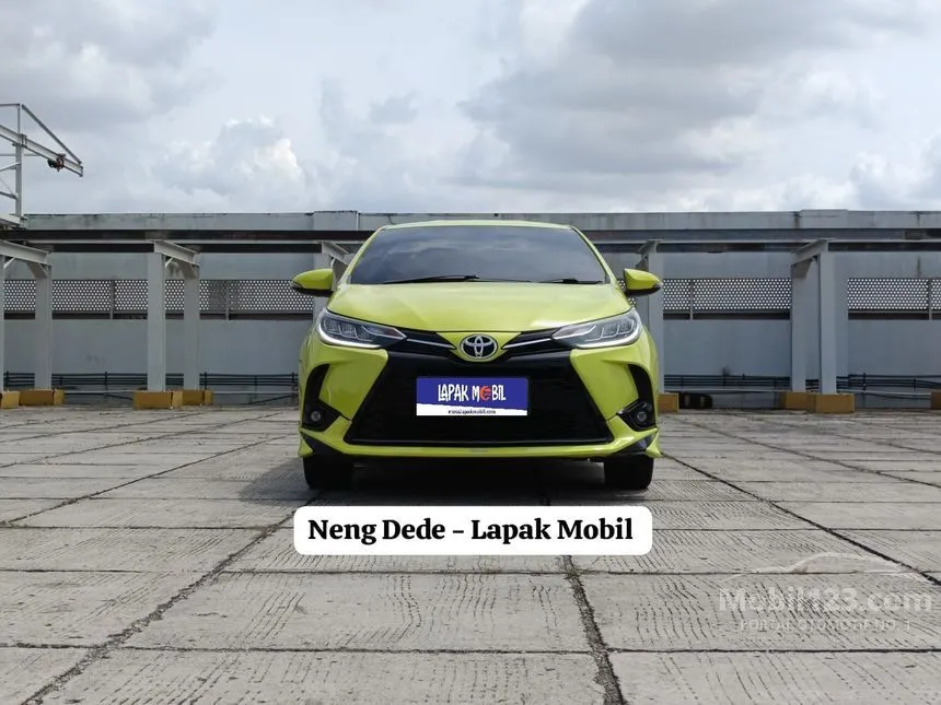Jual Mobil Toyota Yaris 2021 TRD Sportivo 3 AB 1.5 di DKI Jakarta Automatic Hatchback Kuning Rp 208.000.000