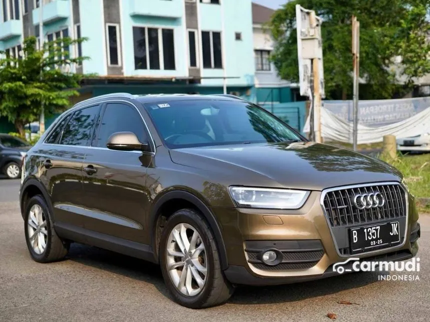 Jual Mobil Audi Q3 2013 2.0 TFSI 2.0 di DKI Jakarta Automatic SUV Coklat Rp 235.000.000