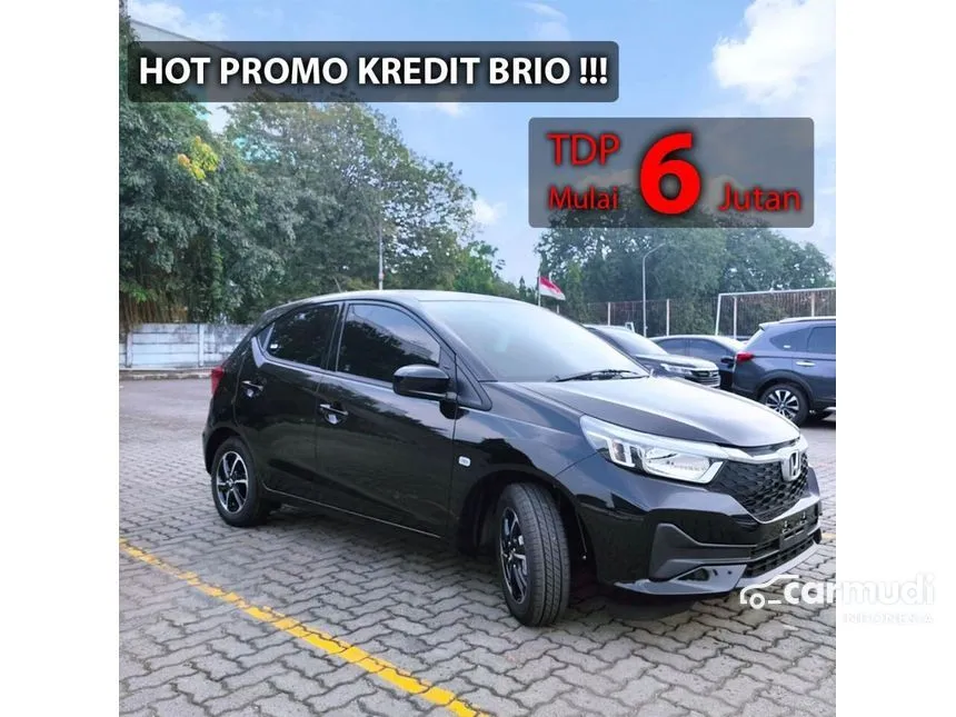 Jual Mobil Honda Brio 2024 E Satya 1.2 di Jawa Barat Automatic Hatchback Hitam Rp 138.000.000