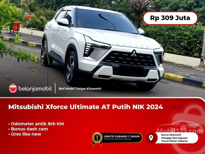 Jual Mobil Mitsubishi XFORCE 2024 Ultimate 1.5 di DKI Jakarta Automatic SUV Putih Rp 309.000.000
