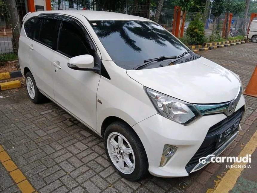 Jual Mobil Toyota Calya 2016 G 1.2 di Banten Automatic MPV Putih Rp 107.000.000