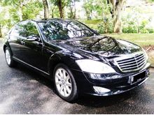 2008 Mercedes-Benz S500 L 5.5 V221 Sedan (387ps) 3TV Power Back Door Highest Type 45rb Km Full Originil No Malfunction Perfect Condition Ready To Used