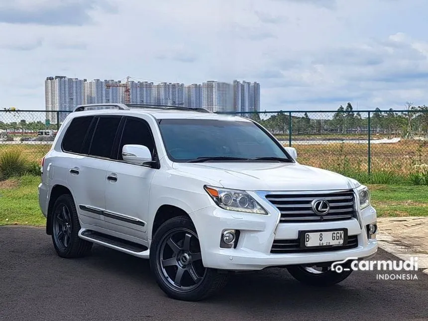 Jual Mobil Lexus LX 570 2012 5.7 di DKI Jakarta Automatic SUV Putih Rp 778.000.000